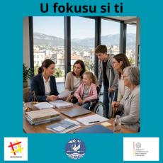 Završen projekat „U fokusu si ti“ – podrška osobama sa invaliditetom kroz prilagođene usluge